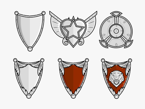 Ancient Shields Vector