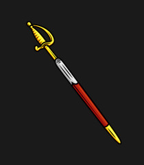 Samurai Sword Vector