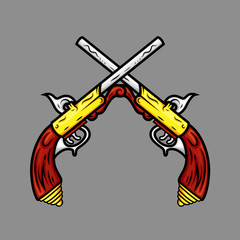 Ancient Cross Pistols