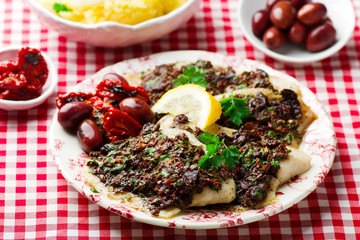 Mediterranean Spiced Fish Fillets
