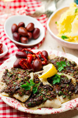 Mediterranean Spiced Fish Fillets