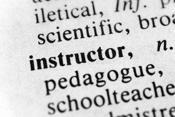 Fototapeta premium Instructor