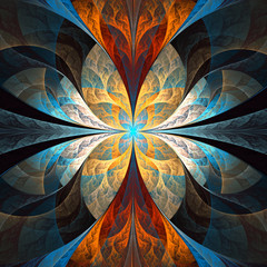 Multicolored fabulous fractal pattern.