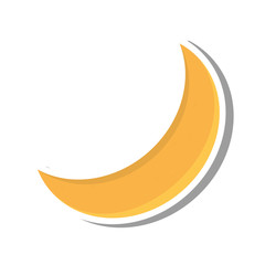 moon climate night isolated icon vector illustration design