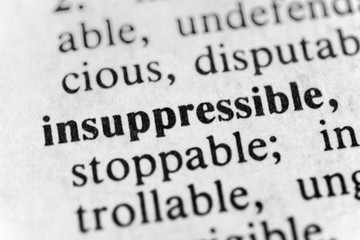 Obraz premium Insuppressible