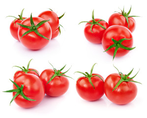 Tomato vegetables isolated