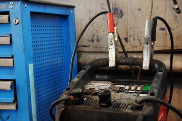 The image of an automatic welding machine