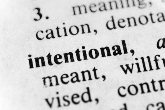 Intentional