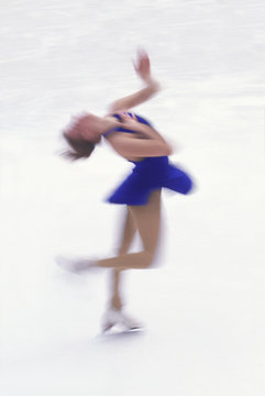 Woman Figure Skating