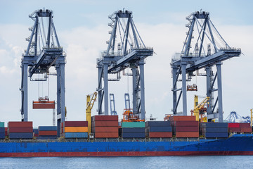 Fototapeta premium Containers