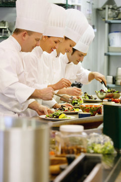 Chefs Preparing Food