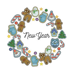 Winter holidays  vector 