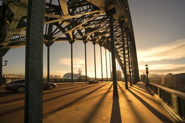 Bridge Sunset Newcastle Upon Tyne