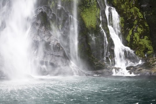 Stirling Falls, Milford Sound, New Zealand