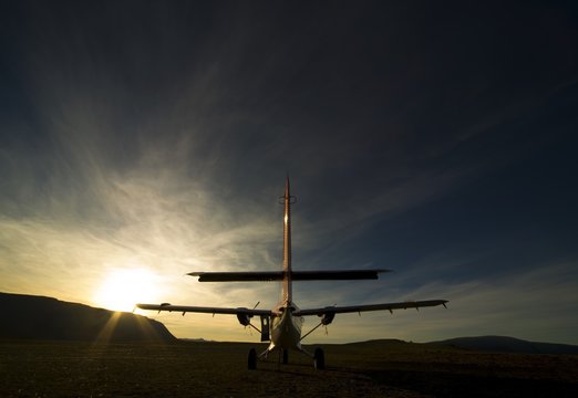Small Aircraft Silhouette