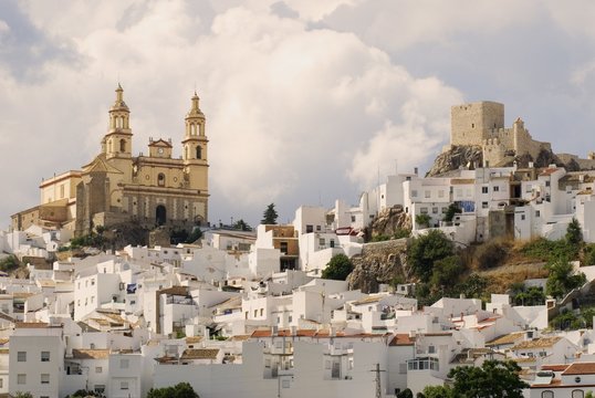 None Olvera Church And Moorish Castle