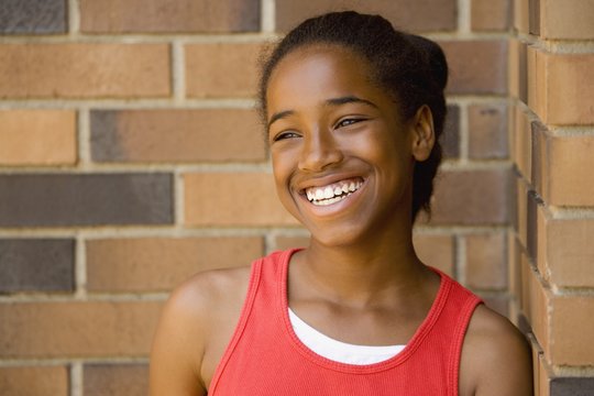 Young Girl Smiling
