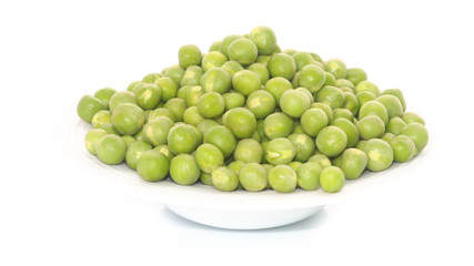 Petits pois frais du marché