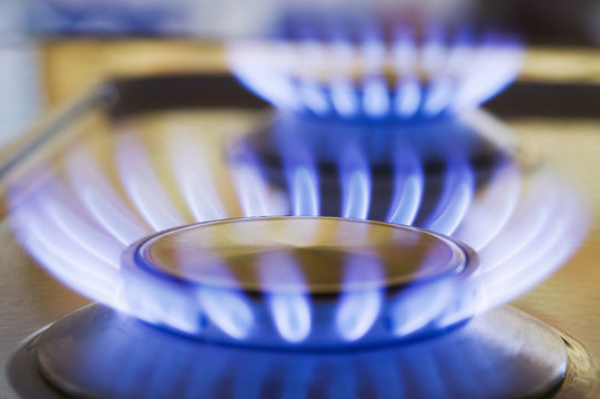 Natural Gas Stove Burner, West Vancouver, B.C.