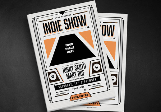 Indie Show Flyer
