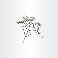 spider web illustration vector background