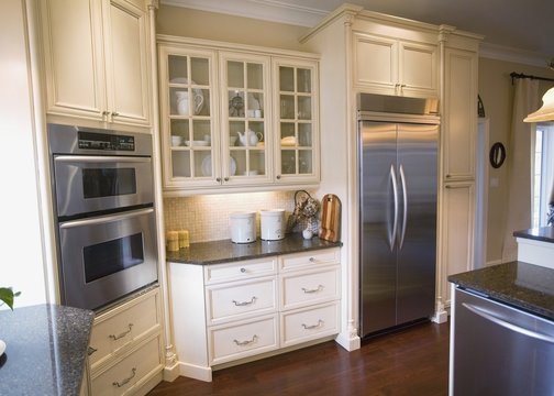 A Kitchen With Stainless Steel Appliances