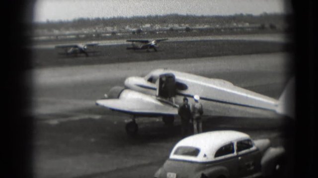 1946: an aircraft is seen being prepared WASHINGTON, DC