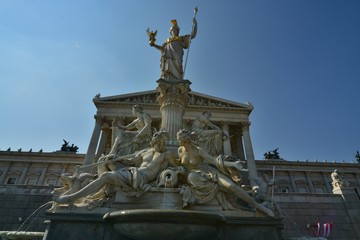 Obraz premium Vienna street view