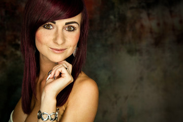 Obraz premium stolzes Lächeln