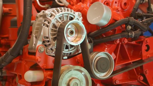 Details of the Engine Internal Combustion Truck