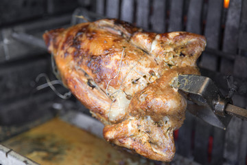 Poulet au barbecue