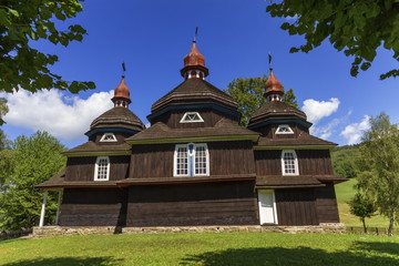 Greek catholic wooden church, UNESCO, Nizny Komarnik, Slovakia