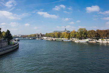 Obraz premium Seine River in Paris