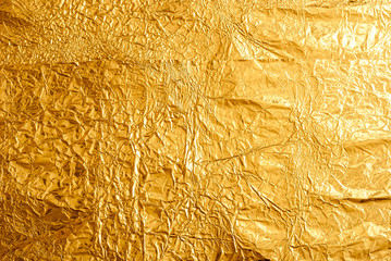 Gold foil figures
