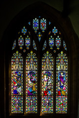 All Saints Church in Langport Stained Glass E