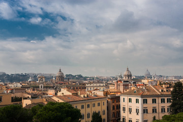 Fototapeta na wymiar Beautiful panorama of Rome