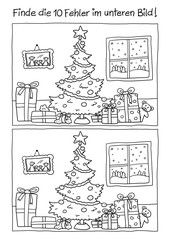 Fehlerbild Weihnachten