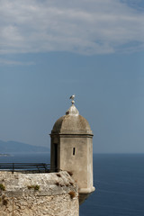 Fototapeta na wymiar Echauguette du fort Antoine de Monaco.