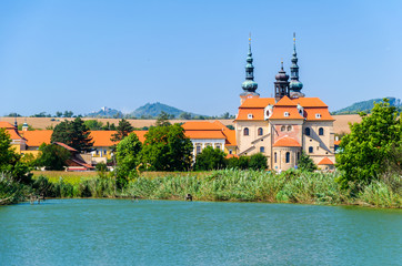 Romanesque basilica in Velehrad