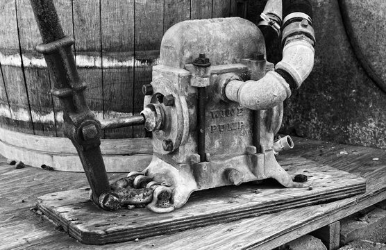 Wine Pump, Thomas Coyne Winery,  Pleasanton, California