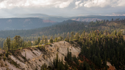 Sunset over Bryce Canyon