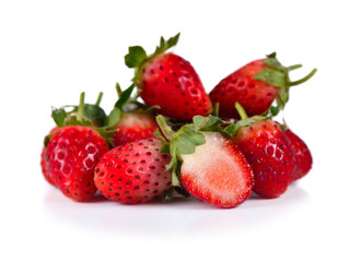 Strawberry isolated on white background