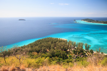 Viewpoint Chado cliff on Koh Adung, Satun
