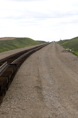 Buildind a railroad Track