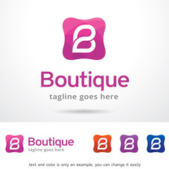 Letter B Logo Template Design Vector