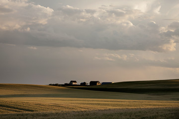 Fototapeta premium Storm Clouds Saskatchewan