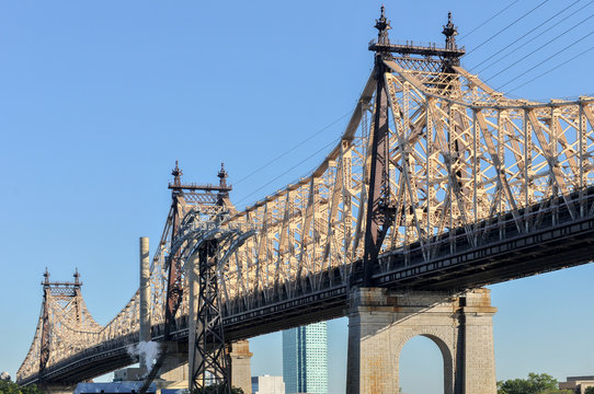 Fototapeta Queensboro (Ed Koch) Bridge from Manhattan