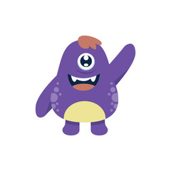 Cute and Funny Monster