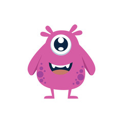Cute and Funny Monster