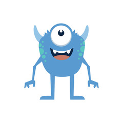 Plakat Cute and Funny Monster